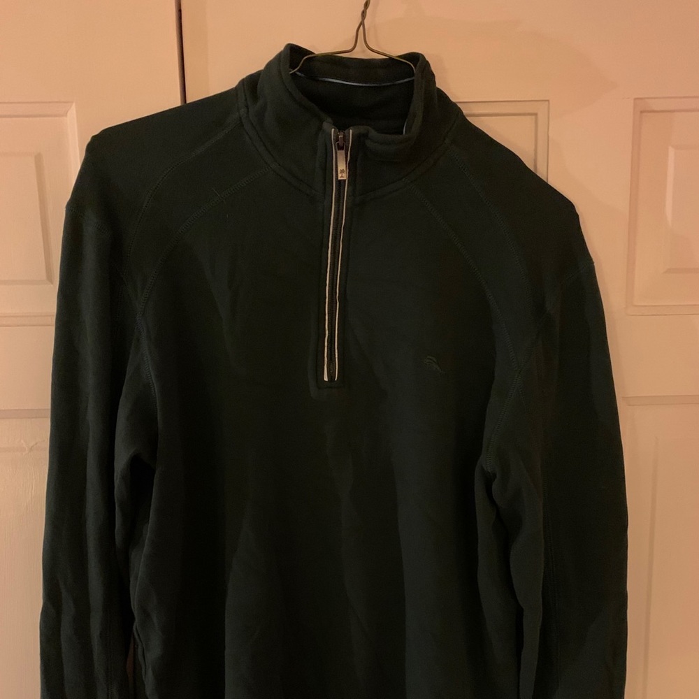 Tommy Bahama quarter zip sweater